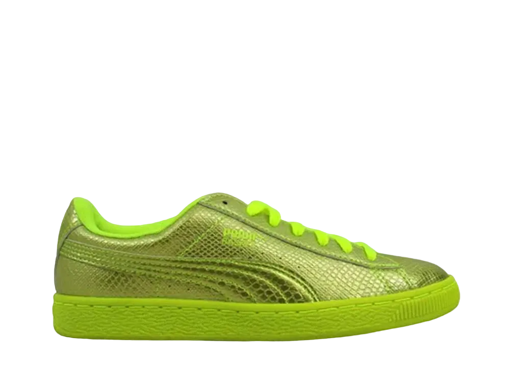 プーマ ウィメンズ クライド デコンストラクション ロー "ミステッド イエロー"