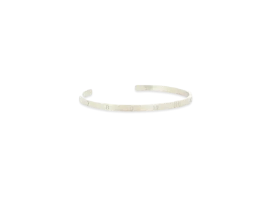 Maison Margiela Logo Slim Bracelet "Silver"