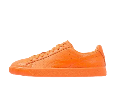 Trapstar × Puma Clyde Perforated "Golden Poppy"