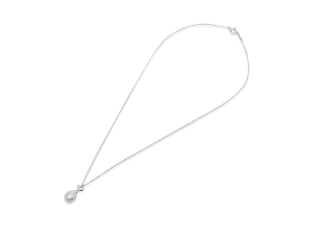 Tiffany & Co.Olive Leaf Pearl Pendant "Silver"