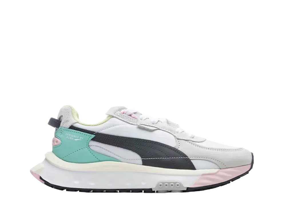 プーマ ウィメンズ ワイルド ライダー レイヤー  "ホワイト エボニー"