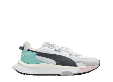Puma Women's Wild Rider Layers "White Ebony"