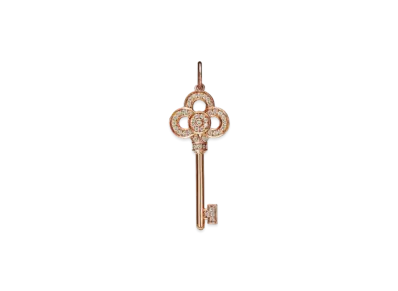 Tiffany & Co. Mini Crown Key Pendant "Rose Gold"
