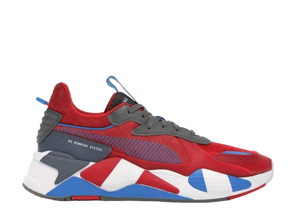 プーマ RS-X レトロ "レッド グレイ インディゴ"
