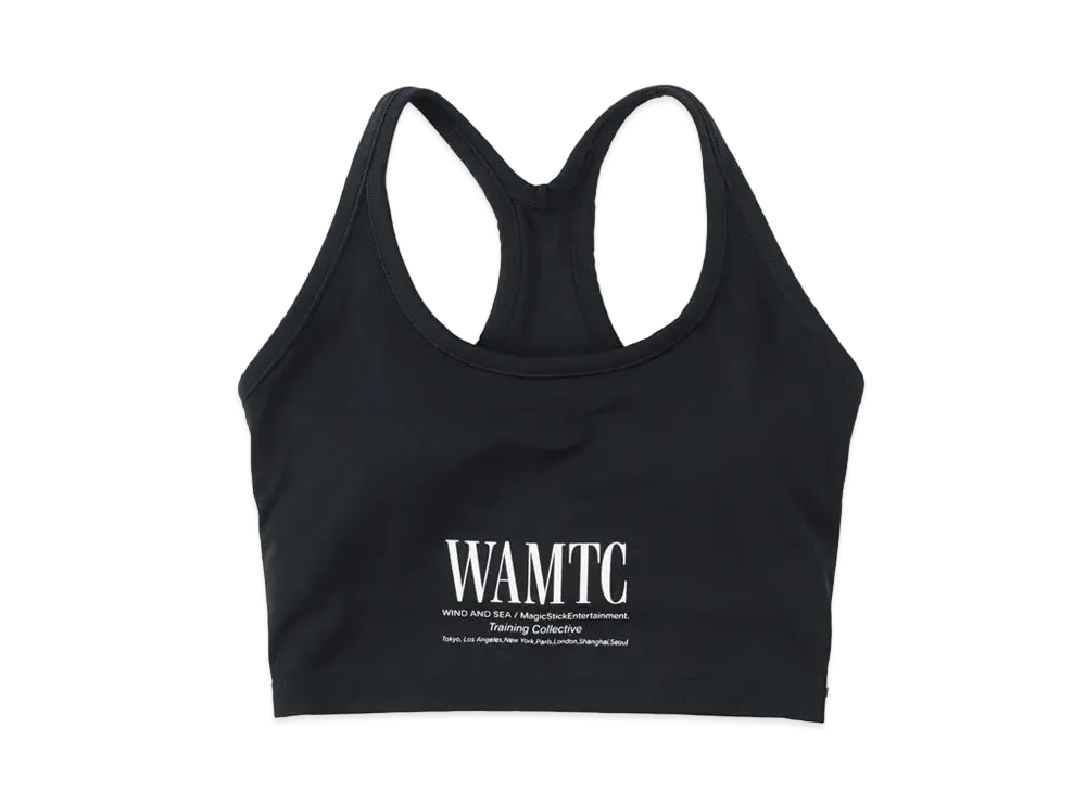 WIND AND SEA x MAGIC STICK WAMTC WMNS BRA TOP "Black"