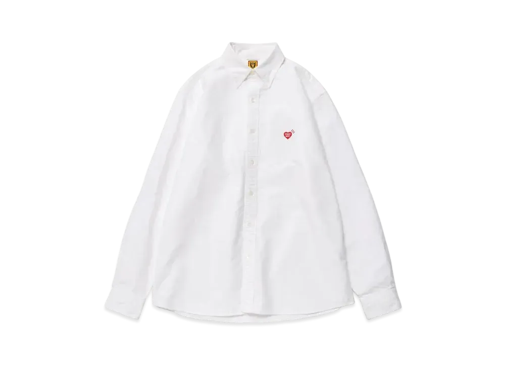 HUMAN MADE OXFORD BD SHIRT "White"