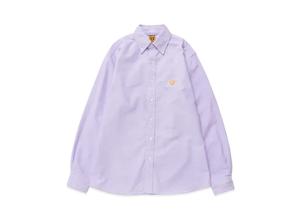 HUMAN MADE OXFORD BD SHIRT "Purple"