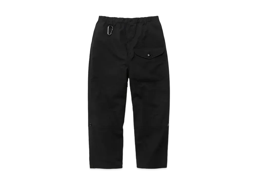HUMAN MADE DOUBLE KNEE PANTS "Black"