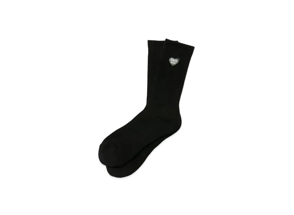 HUMAN MADE PILE SOCKS "Black"