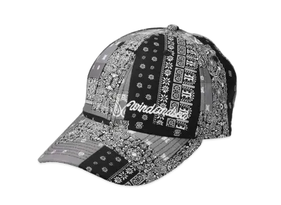 WIND AND SEA WDS_(PAISLEY-PATTERN) 6PANEL CAP "Black"