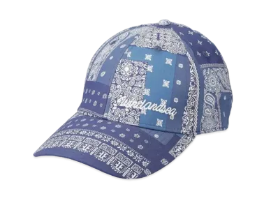 WIND AND SEA WDS_(PAISLEY-PATTERN) 6PANEL CAP "Navy"