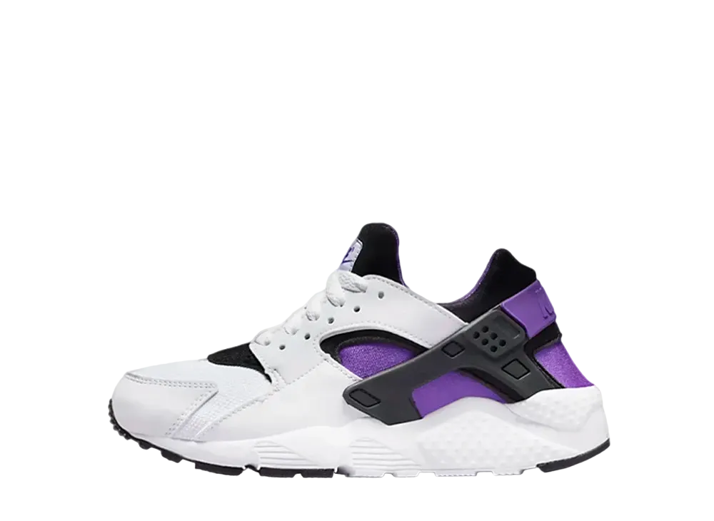 Nike GS Air Huarache Run "White/Purple Punch/Black"