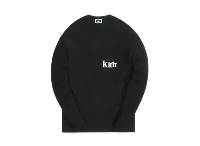 Kith Quinn L/S Tee "Black"