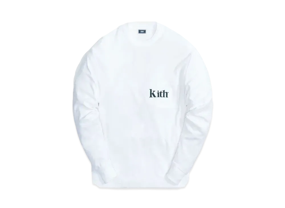 Kith Quinn L/S Tee "White"