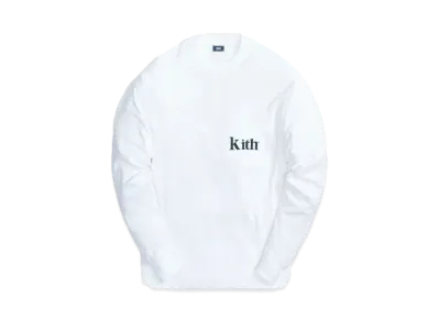 Kith Quinn L/S Tee "White"