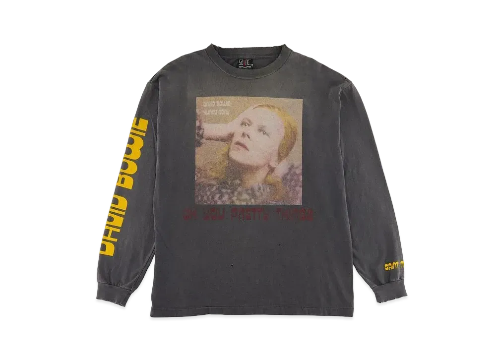 SAINT Mxxxxxx 22AW DB LS TEE "Black"