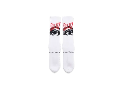 SAINT Mxxxxxx 22SAW SOCKS EYES "White"