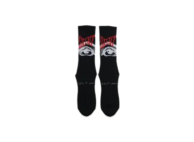 SAINT Mxxxxxx 22AW SOCKS EYES "Black"