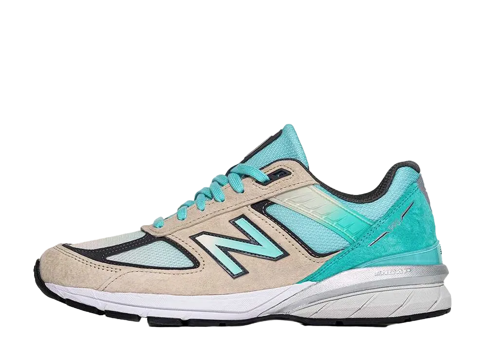 YCMC × ニューバランス 990V5 タックスマン "ベージュ/アクア"