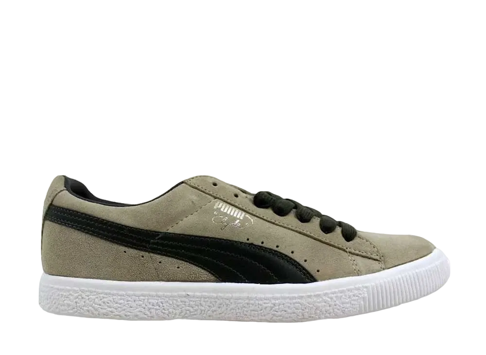 プーマ クライド スクリプト "スプレイ グリーン"