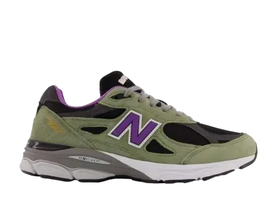 ニューバランス 990V3 "グリーン/パープル"