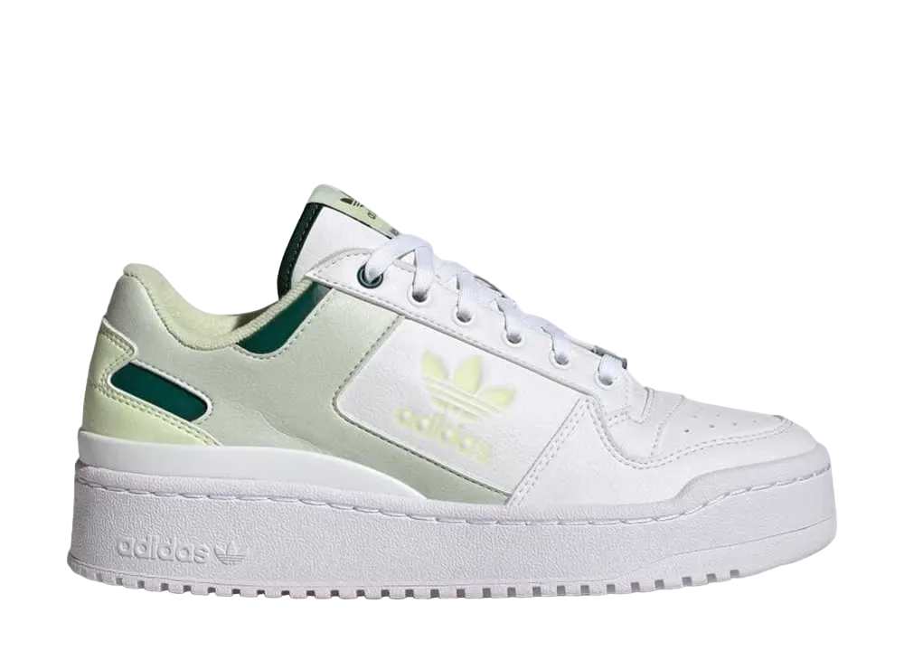 adidas Forum Low Vegan "Footwear White/Linen Green/Almost Lime"