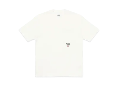 PALACE SLAB SQUARE POCKET T-SHIRT "White"