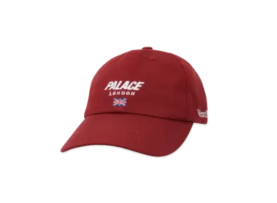 PALACE LONDON VENTILE 6-PANEL "Burgundy"