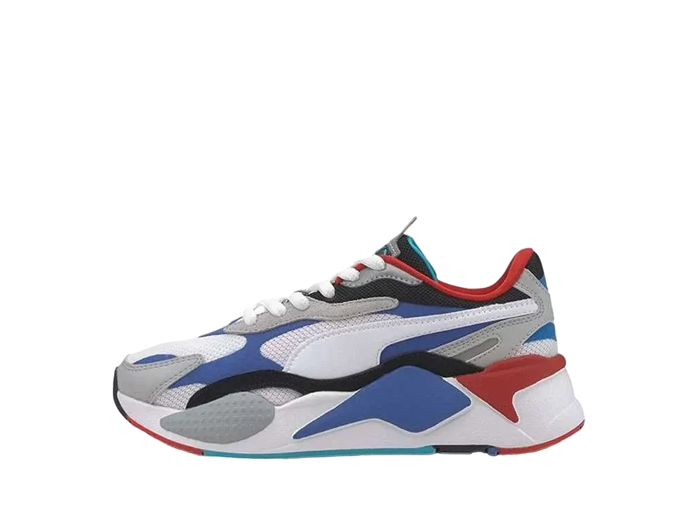 プーマ GS RS-X 3 パズル "ホワイト ブルー レッド"