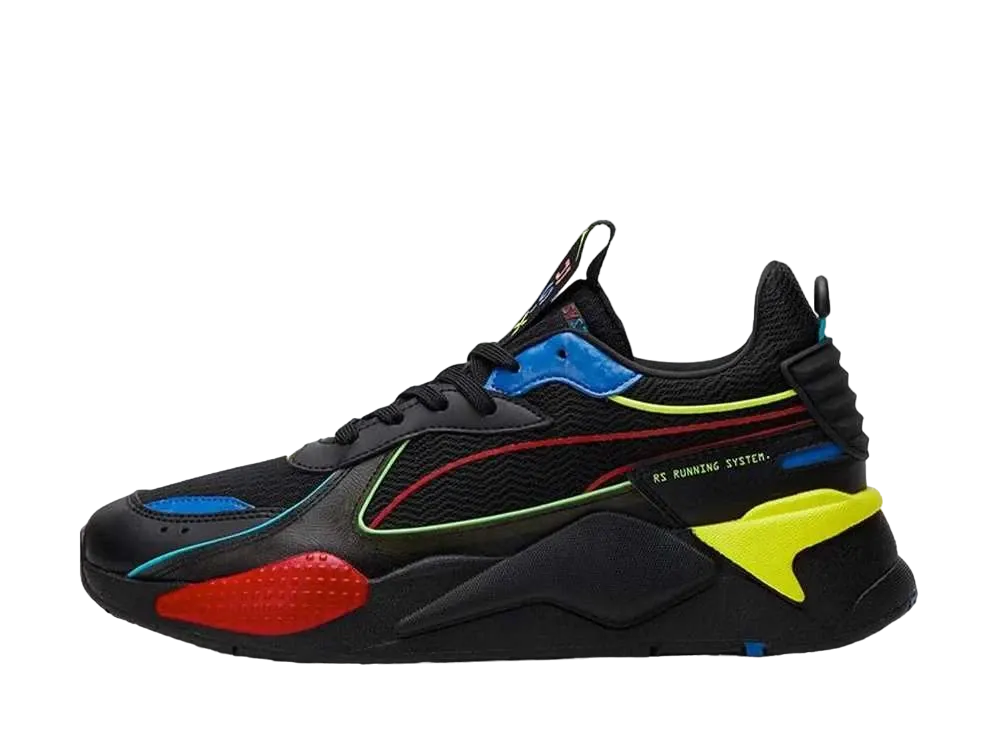 プーマ RS-X ヒプノティック "ブラック/ハイ リスク レッド/ブルー"