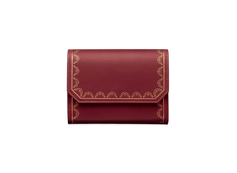 Cartier Guirlande de Cartier Mini Mulch Wallet "Bordeaux"