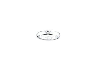 Louis Vuitton LV Volt Multi Wedding Band "White Gold"