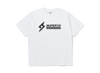 NEIGHBORHOOD SUPER73 / C-TEE . SS "White"
