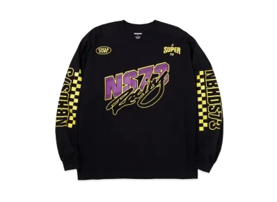 NEIGHBORHOOD SUPER73 / C-TEE . LS "Black"