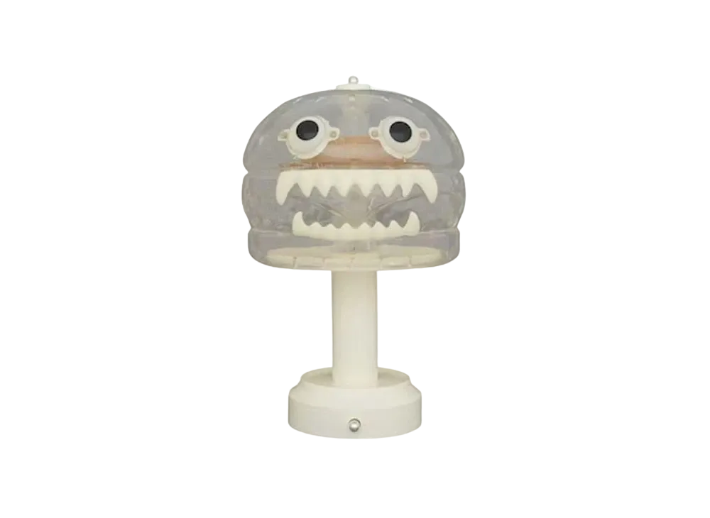 UNDERCOVER × MEDICOM TOY HAMBURGER LAMP "CLEAR"
