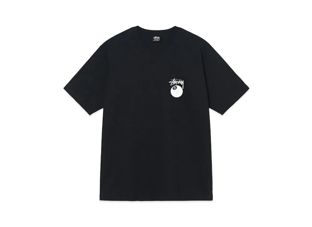 ステューシー ビリヤード Tシャツ "ブラック"