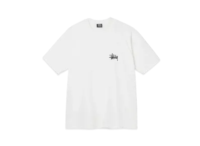 Stussy SKULL WINGS PIGMENT DYED TEE "White"