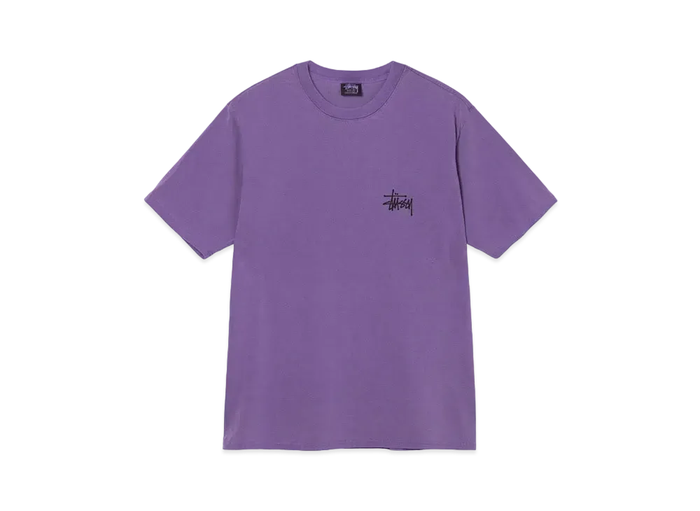 Stussy SKULL WINGS PIGMENT DYED TEE "Purple"
