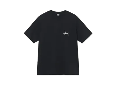 Stussy SKULL WINGS PIGMENT DYED TEE "Black"
