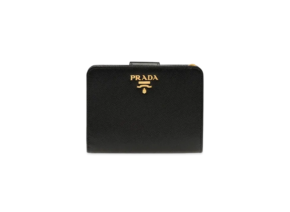 プラダ サフィアーノレザー 財布 "ブラック" 1ML018_QWA_F0002
