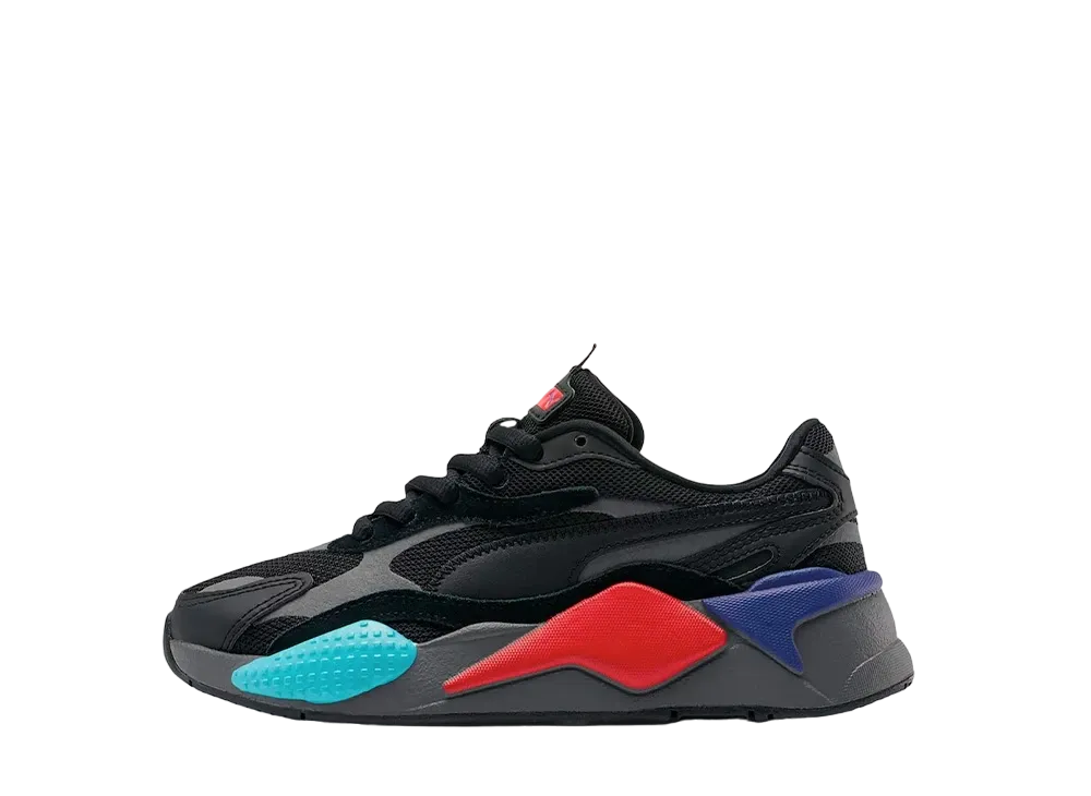 プーマ GS RS-X 3 パズル "ブラック レッド"