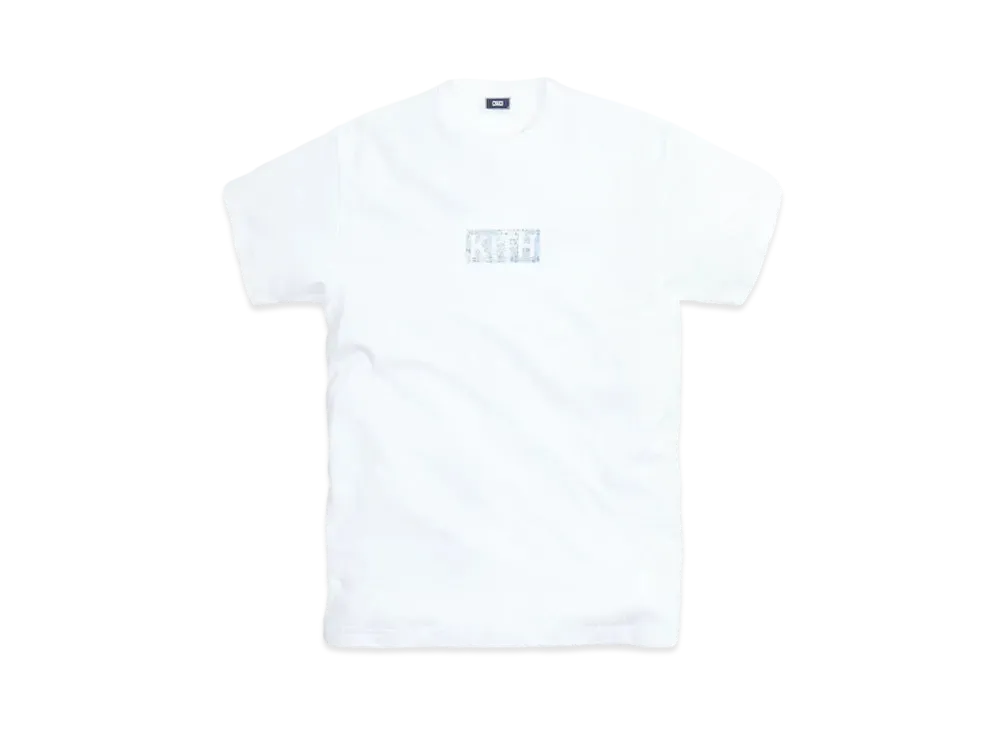Kith Blue Tile Classic Logo Tee "White"