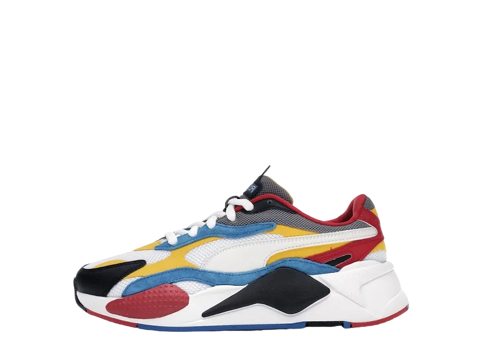 プーマ GS RS-X 3 パズル "ホワイト イエロー ブラック"