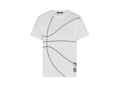 Louis Vuitton LV x NBA Embroidery Detail T-shirt "White"
