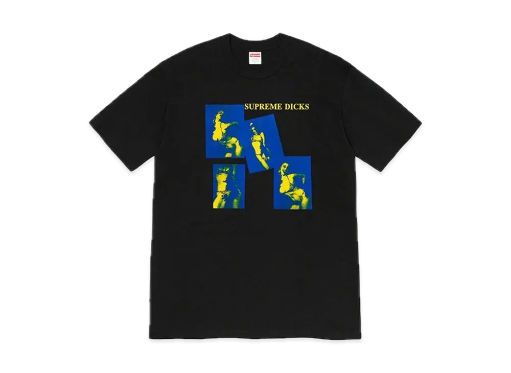 Supreme Dicks Tee "Black"
