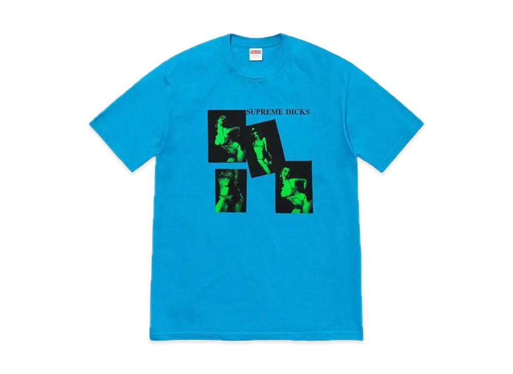 Supreme Dicks Tee "Bright Blue"