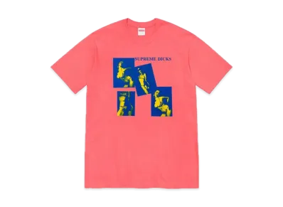 Supreme Dicks Tee "Bright Coral"