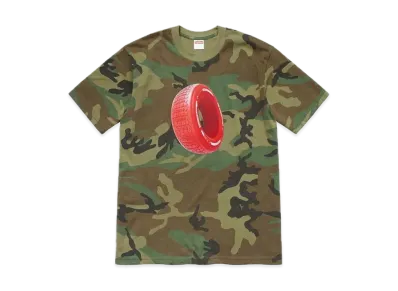Supreme Tire Tee "Woodland Camo"