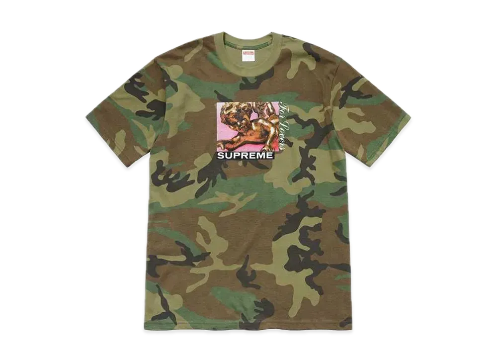 Supreme Lovers Tee "Woodland Camo"