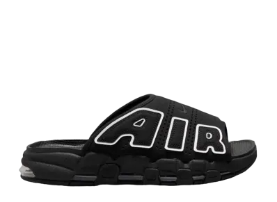Nike Air More Uptempo Slide "Black/White"